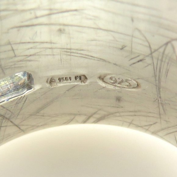 Auth GUCCI Ring Silver 925 - Picture 5 of 7